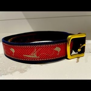 Vineyard Vines Nautical Belt, Size 32